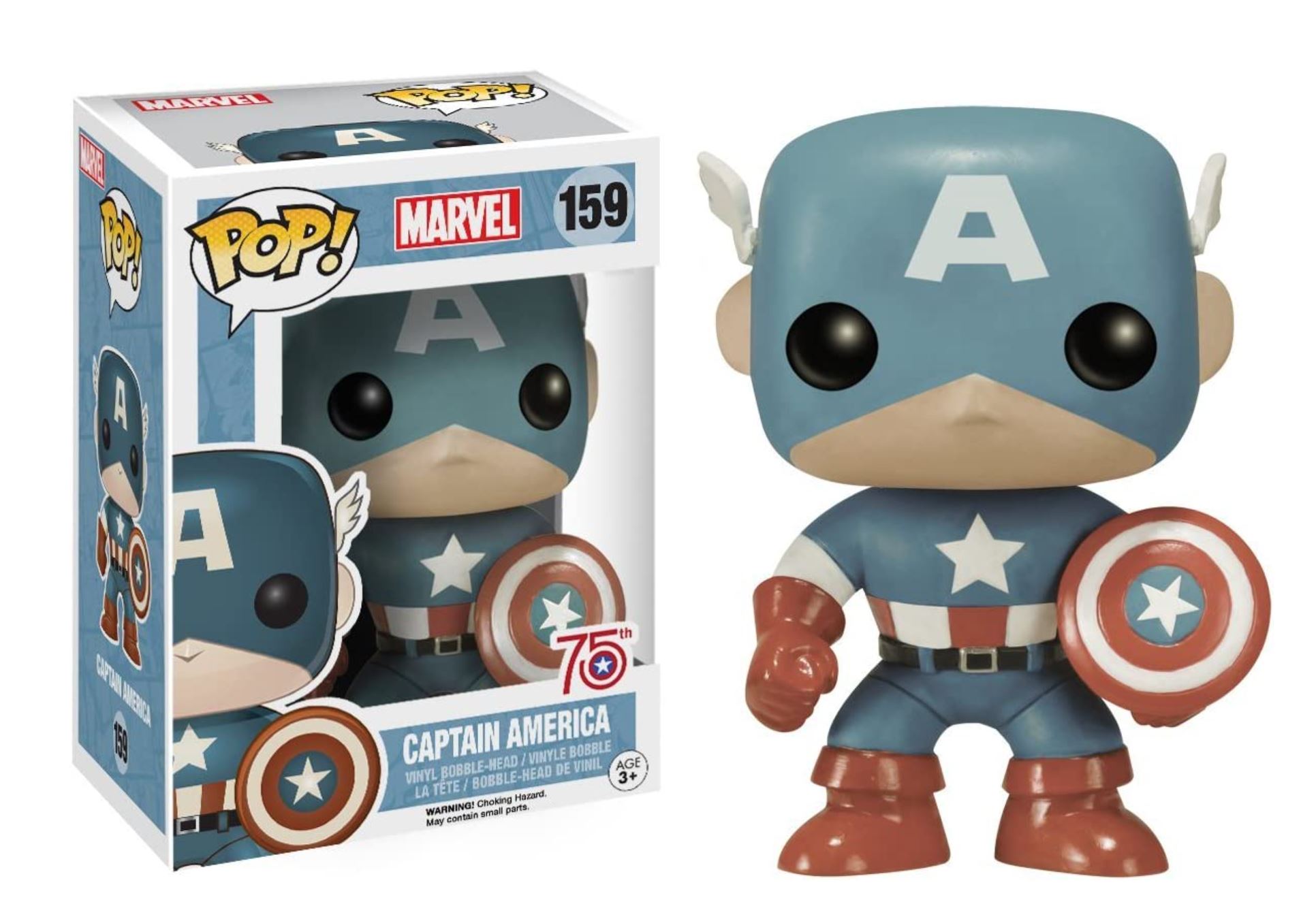 Funko Pop! Captain America celebrates his 75 Anniversary