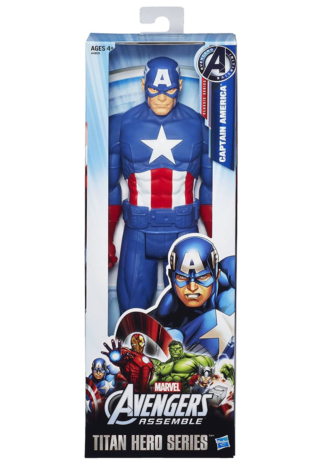 Marvel Avengers Titan Hero Series Collectible 12-Inch Captain America Action Figure