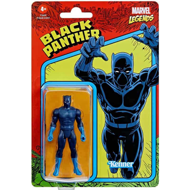 Marvel Legends KENNER RETRO Version BLACK PANTHER ACTION FIGURE Hasbro