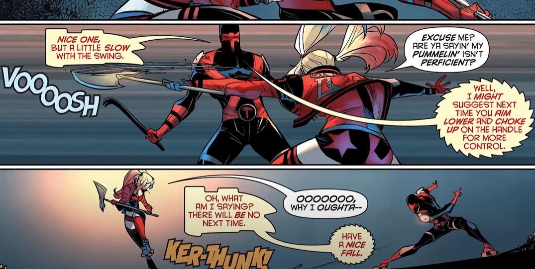 Harley and Deadpool 