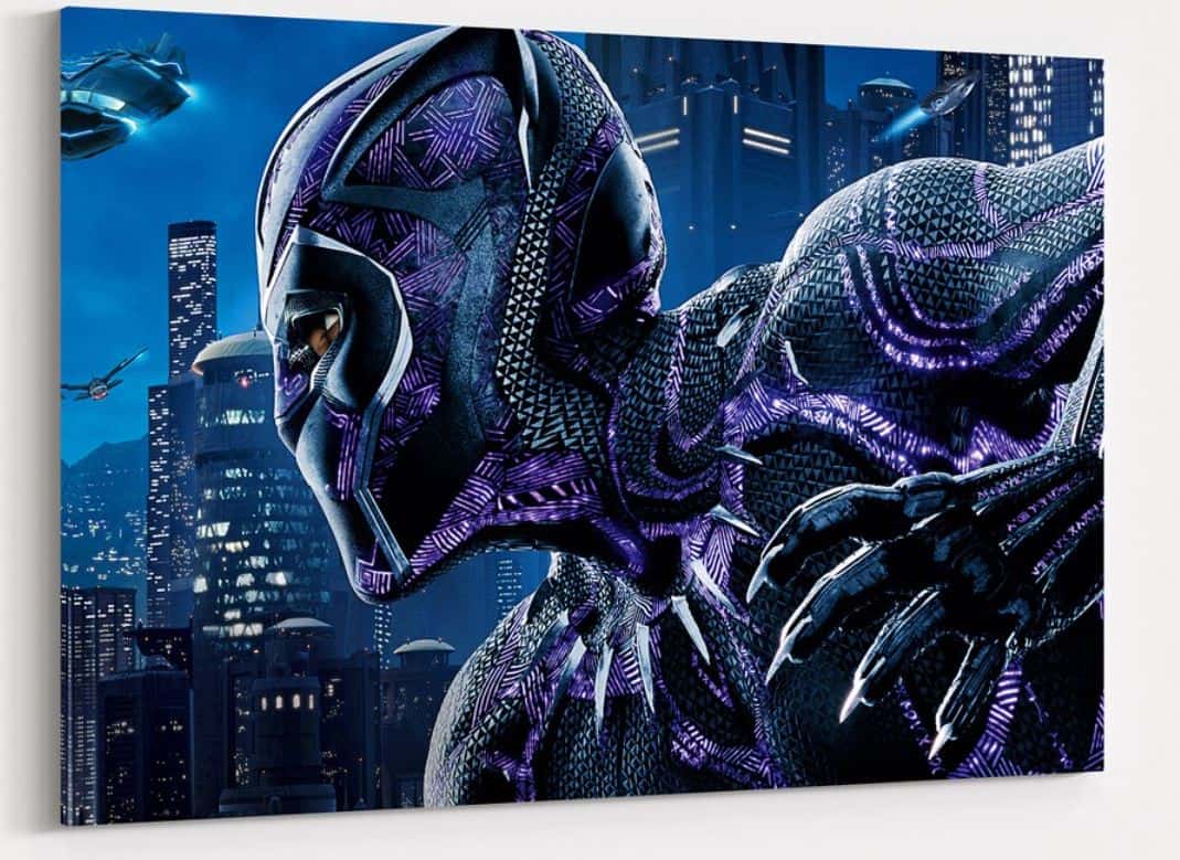 Black Panther Canvas Wall Art