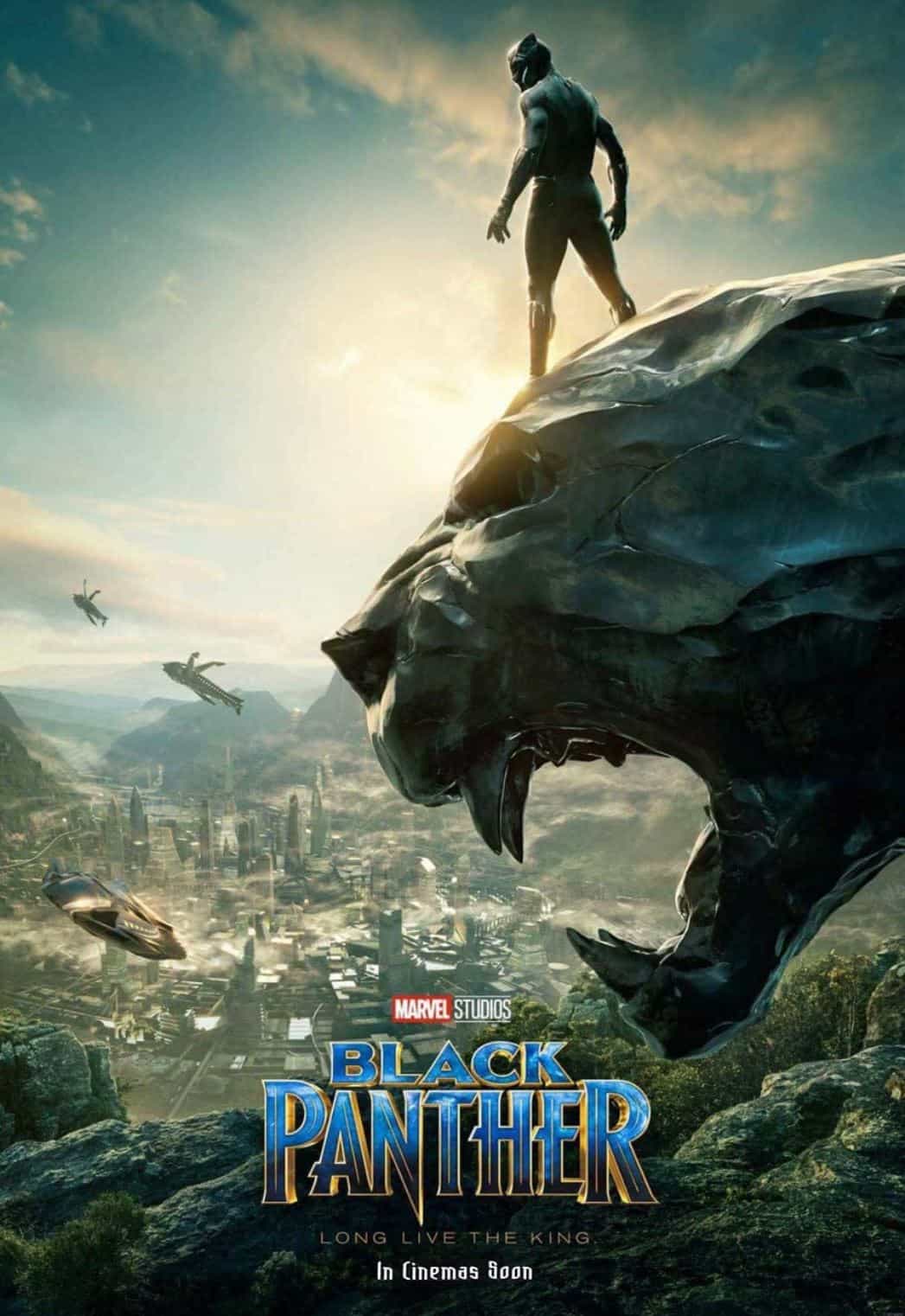 Black Panther Movie Poster Sided Original Intl Advance