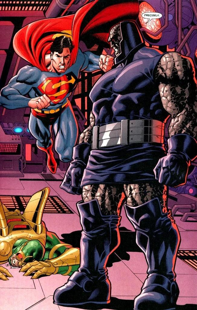 Darkseid and Superman