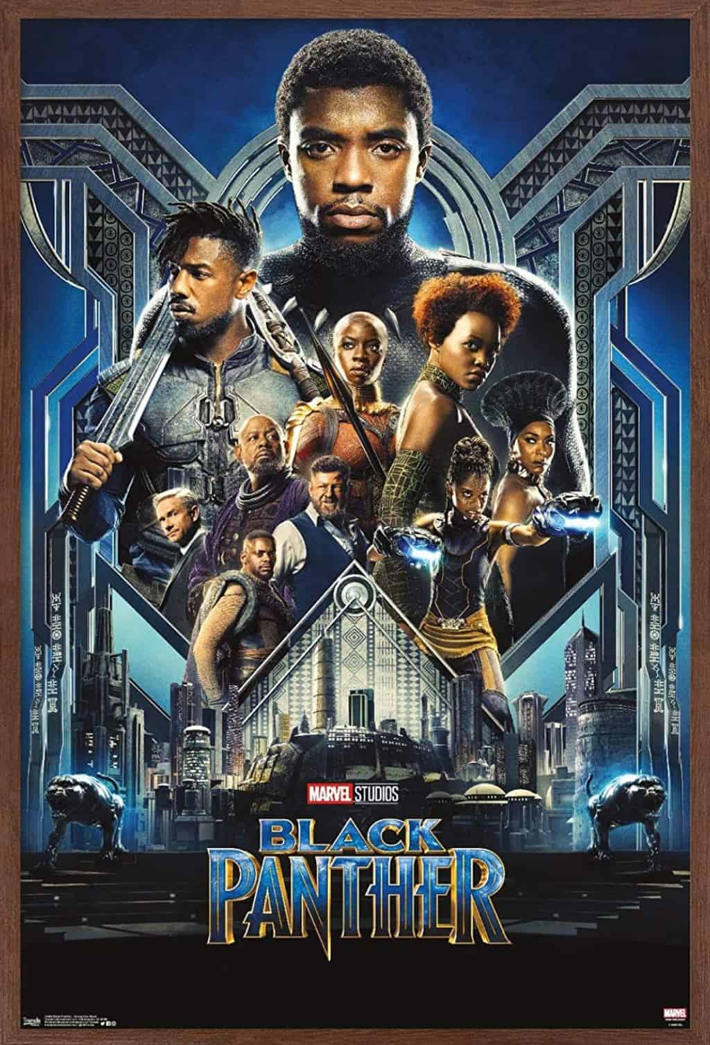 Trends International Marvel Cinematic Universe - Black Panther - Group One Sheet Wall Poster