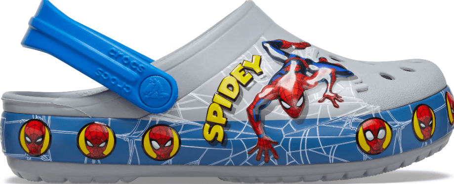 KIDS' CROCS FUN LAB SPIDER-MAN LIGHTS CLOG