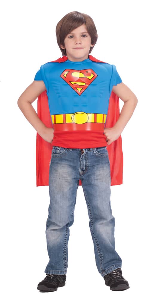 Buffed kids Superman costume