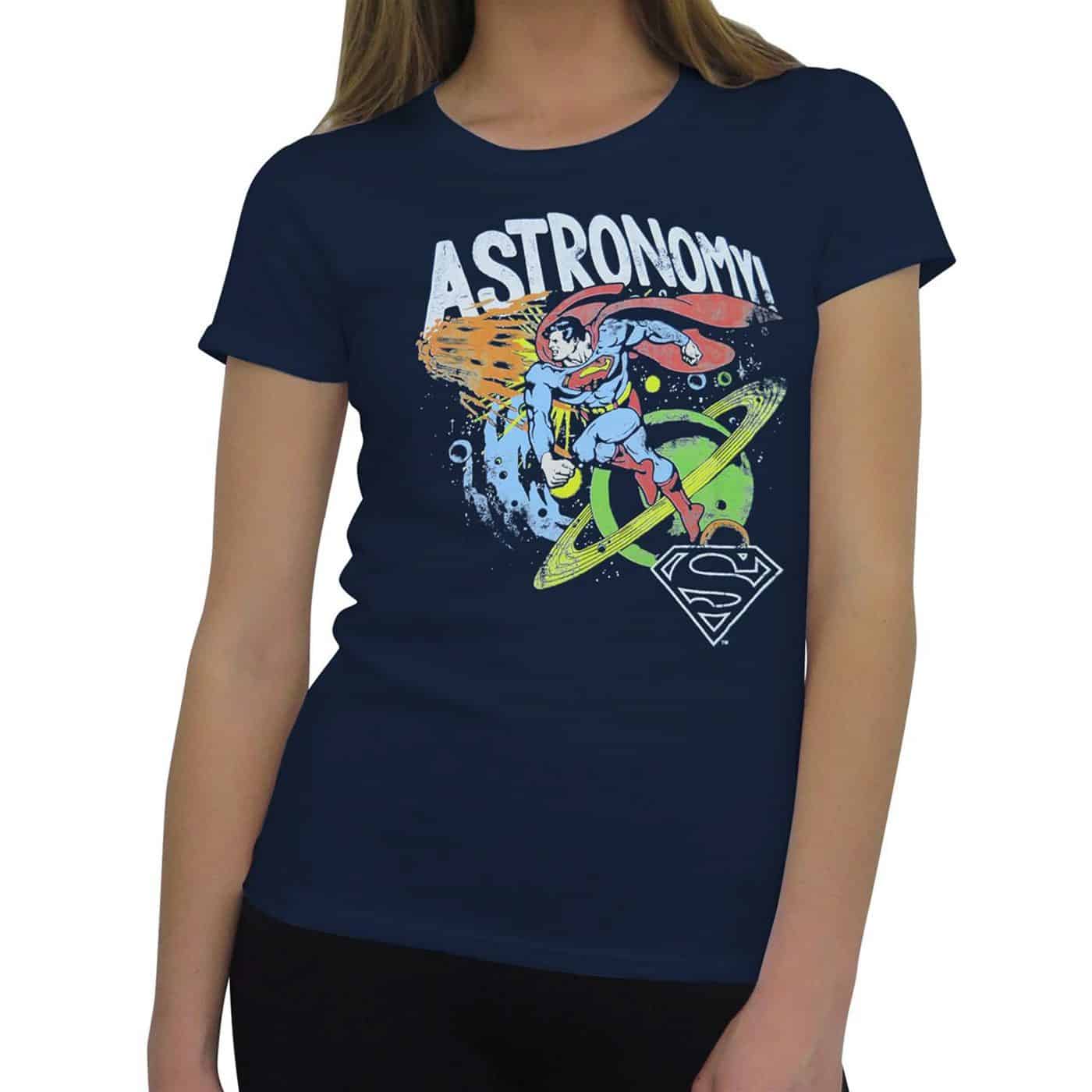 Superman Astronomy T-shirt