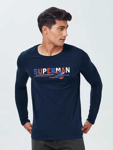 Superman Through The Letters Shirt