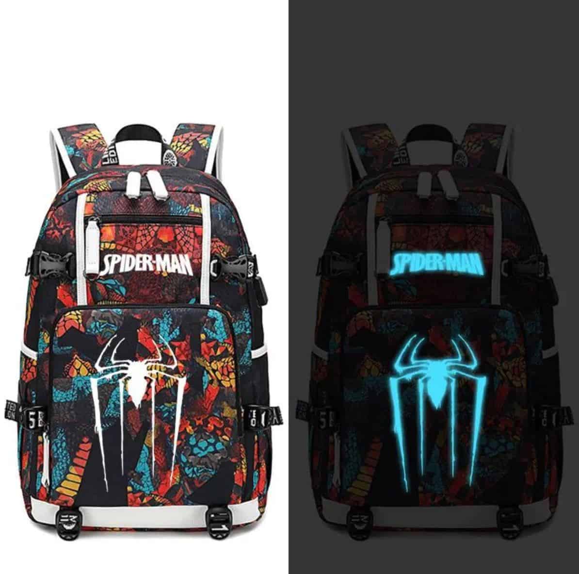 Avengers Spider-Man USB Charging Backpack