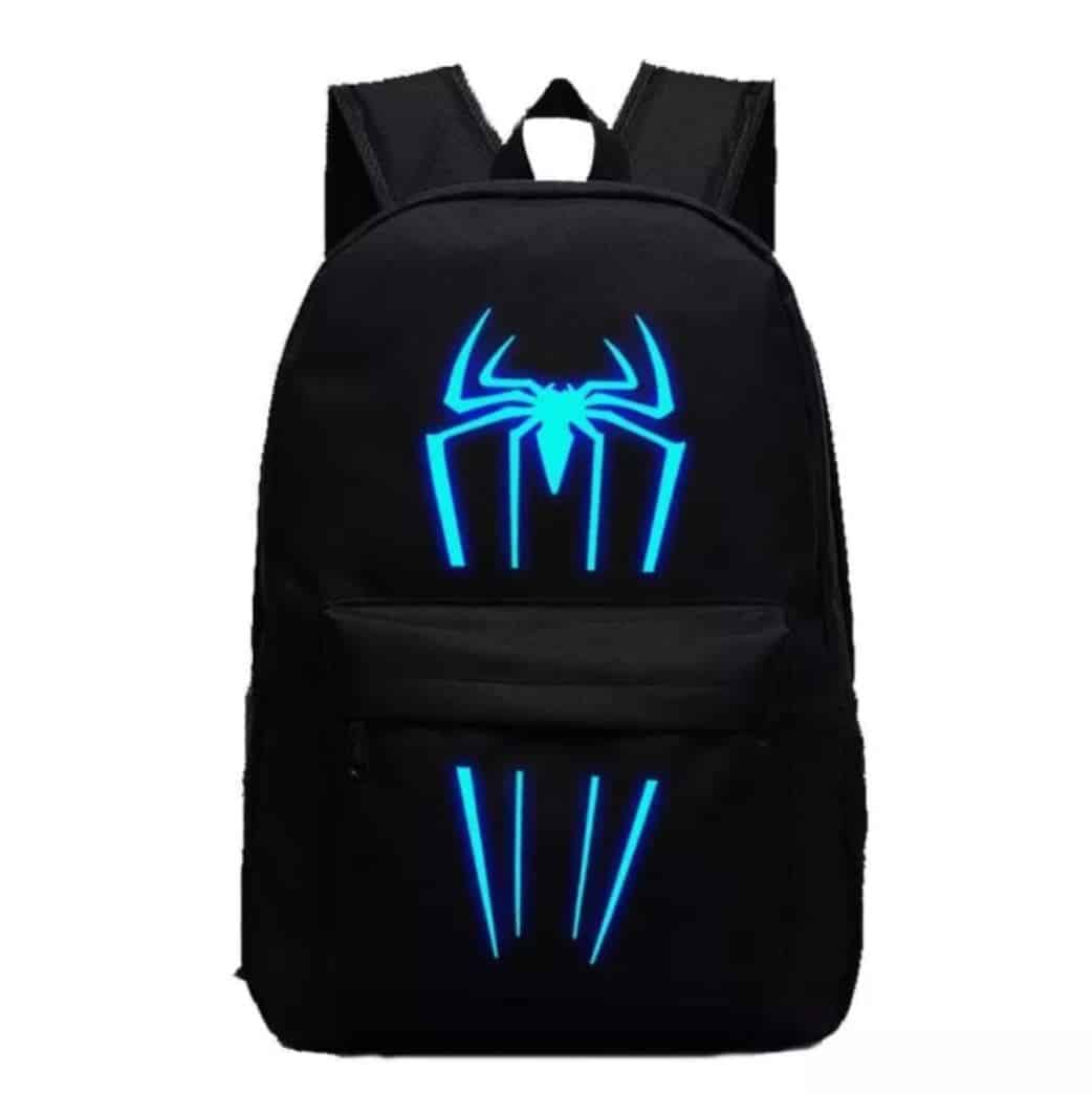 Glow in the Dark Luminous Spider-Man Laptop Backpack