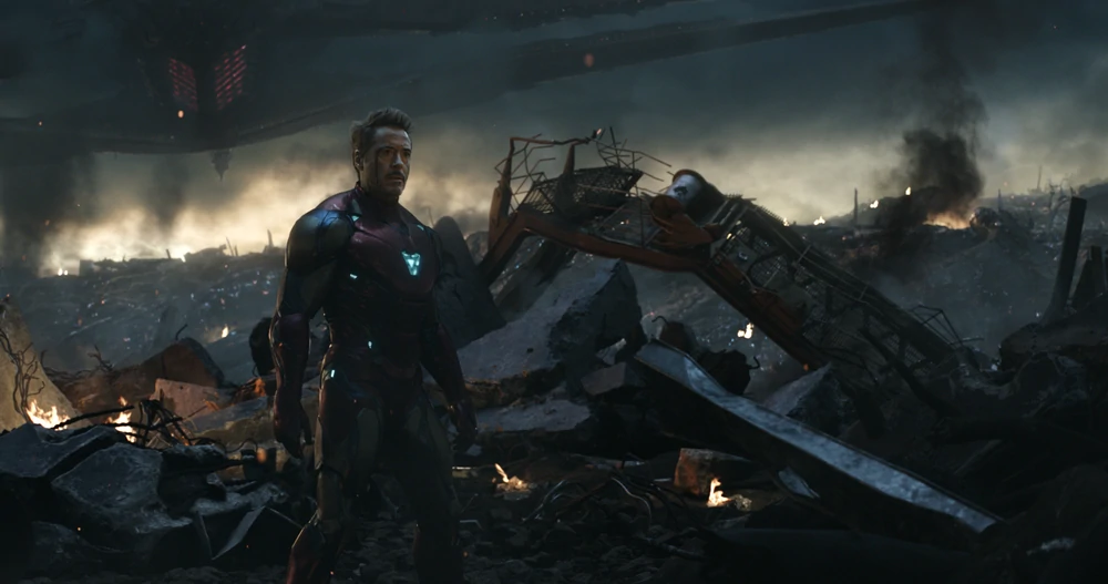 Iron Man Confronts Thanos