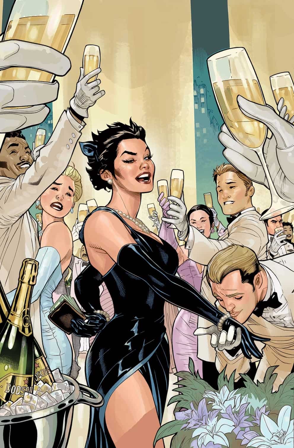 Selina Kyle with the Rich