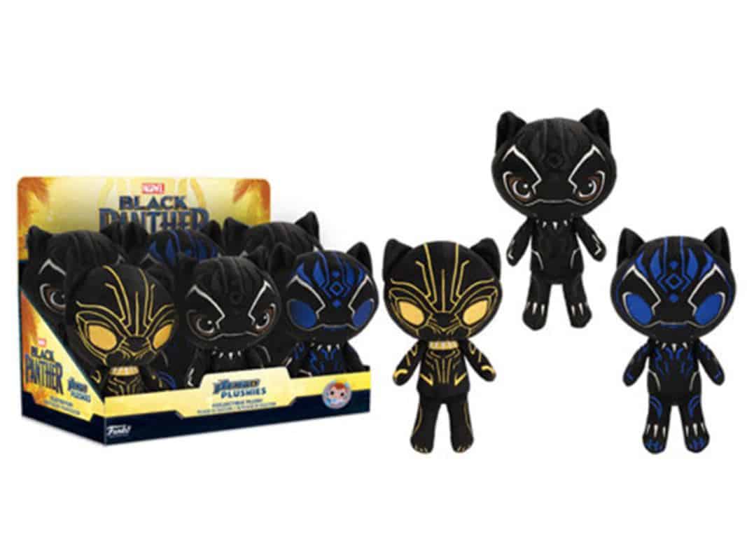 Hero Plushies Black Panther Box Of 6