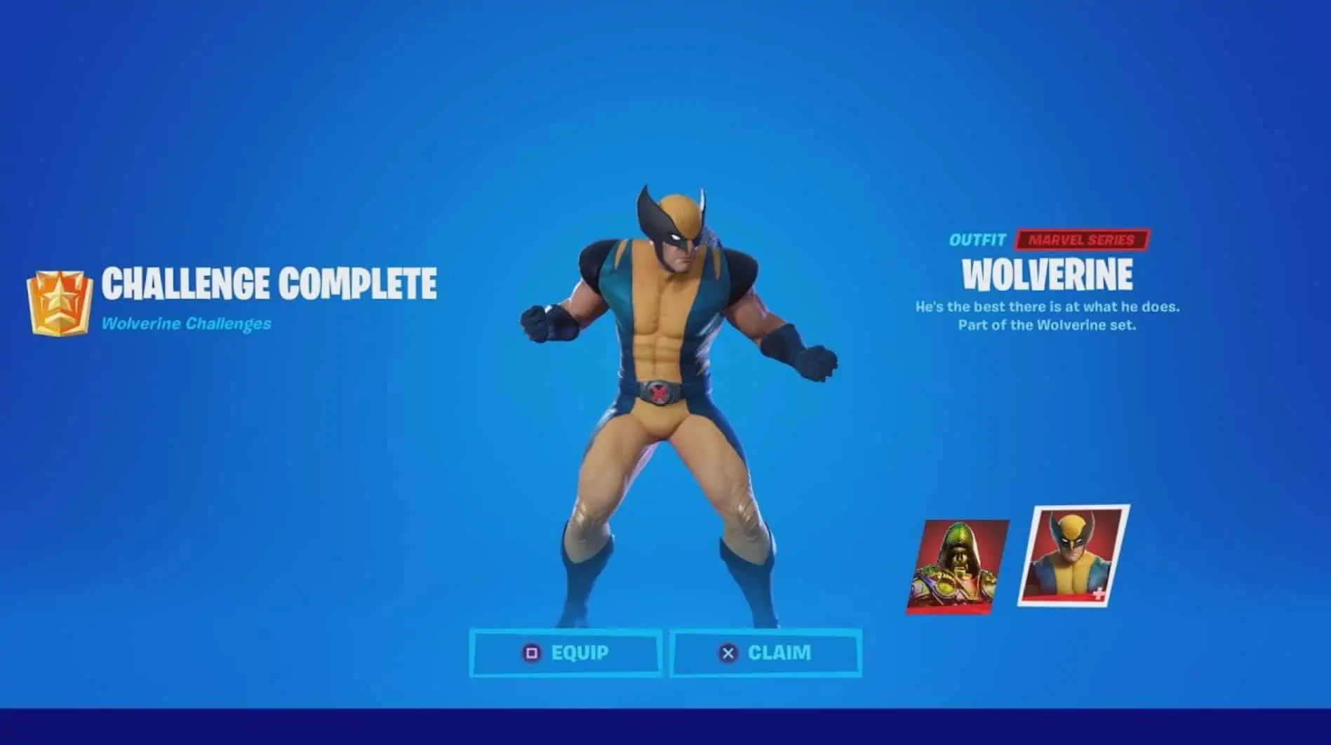 Wolverine Fortnite Skin