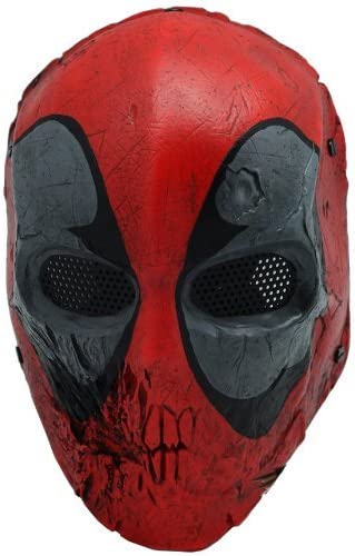 Skull Deadpool Paintball Mask