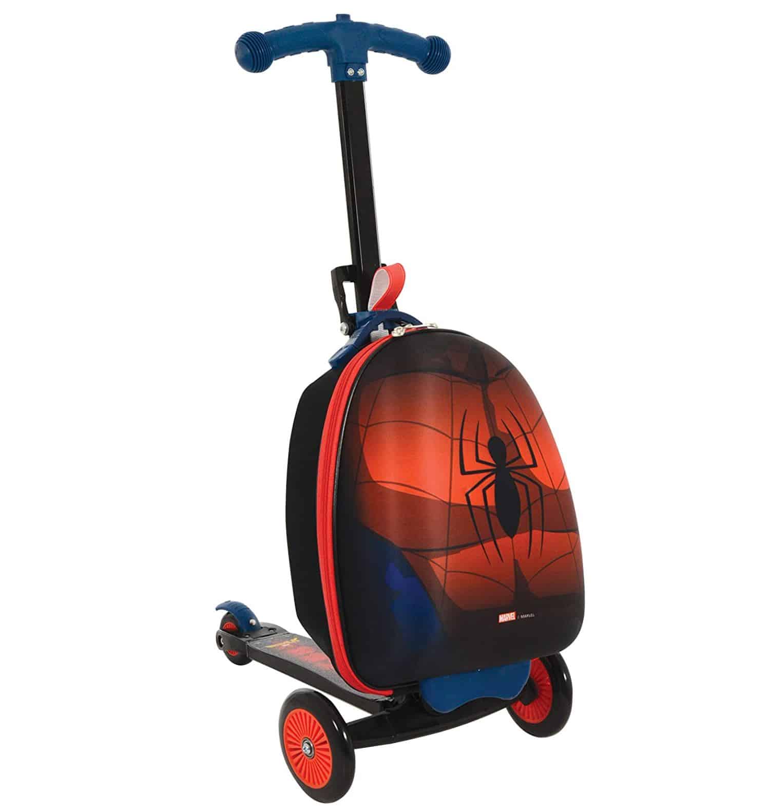 Spiderman Scooting Suitcase