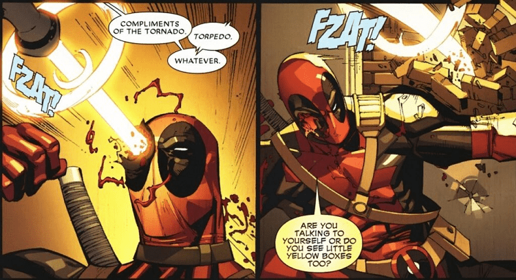 deathstroke vs deadpool