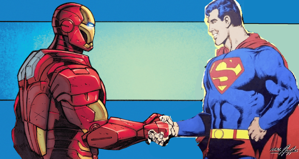 iron man vs superman hypothetical battle