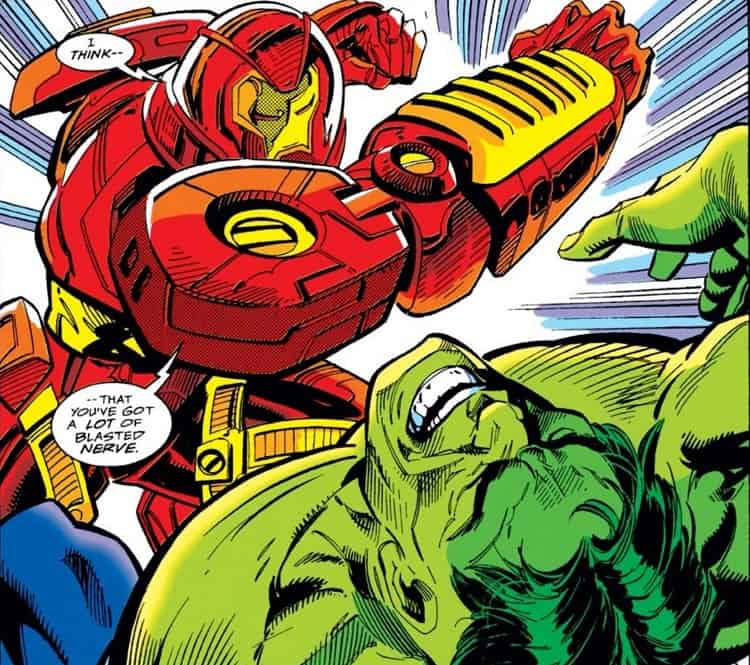 iron man vs hulk