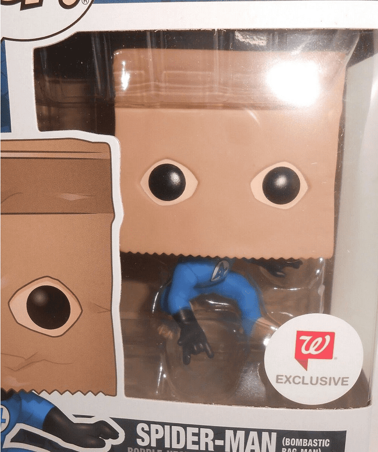 funko pop spider-man bombastic bag-man