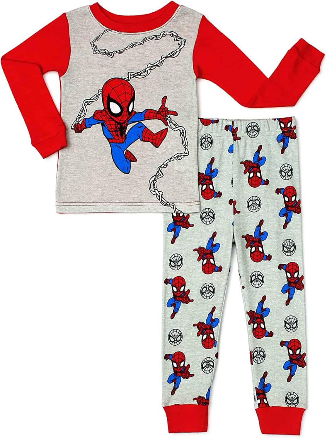 Best Spiderman Kids Pajamas spider-man toddler pajamas