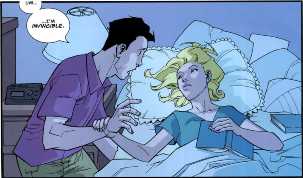 Amber in the Invincible Comics