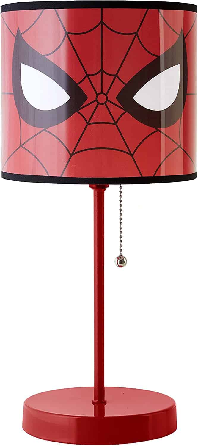 idea nuova spiderman stick table kids lamp