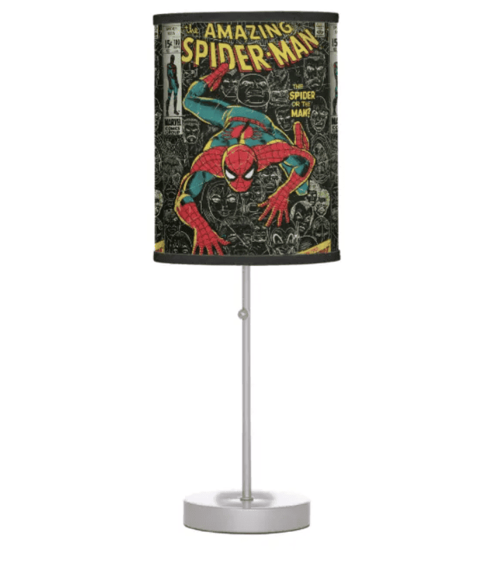 Marvel spider-man comic 100 lamp