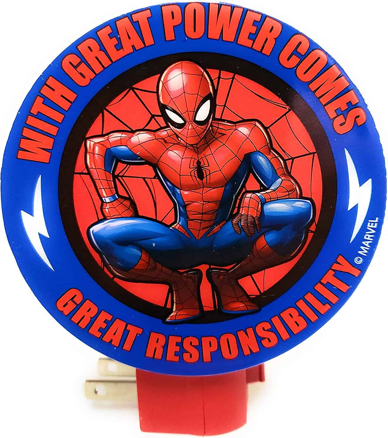  Greenbrier International spider-man rotary led night light