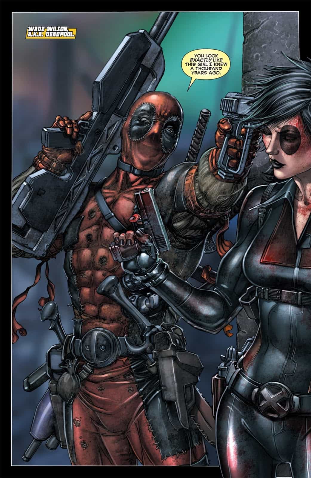 x-force cable messiah war Deadpool